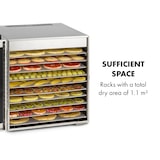 thumbnail of Captain Jerky 110 Dörrautomat 1000W 30-90 °C 24h-Timer Edelstahl Edelstahl