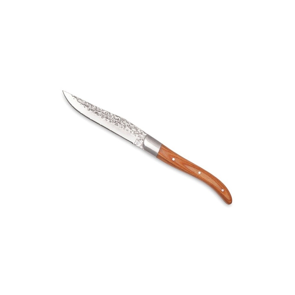 Comas Denali steakmes, roestvrij staal met houten handvat, 22,5 cm, verpakking van 6 stuks.