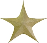 Una stella dorata scintillante.