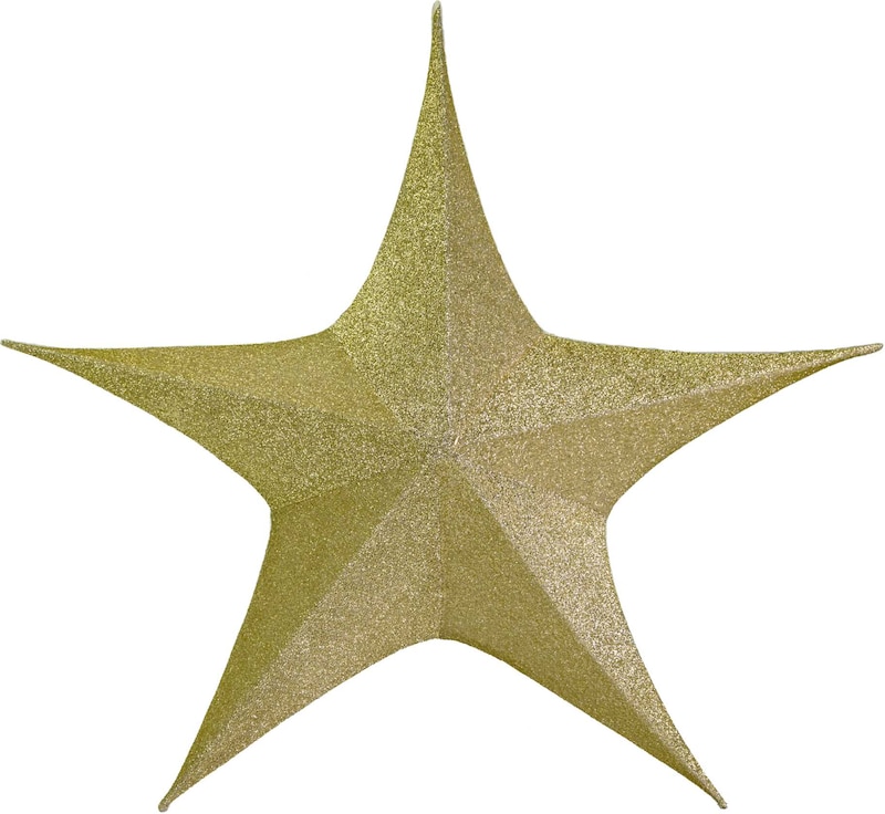 Una stella dorata scintillante.