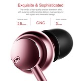 thumbnail of Écouteurs Smartphones Intra-Auriculaires Stéréo Jack Micro Volume Or Rose YONIS