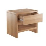 thumbnail of Nachttisch Buche Nachtkästchen Bettkommode Nachtschrank mit Schublade 90.20-K39