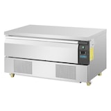 thumbnail of Polar Serie U flacher Kühl- und Tiefkühltisch mit 1 Schublade 3x GN