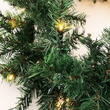 thumbnail of XXL 100 LED Tannengirlande Lichterkette 810cm Girlande innen und außen