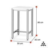 thumbnail of Romux® - Tábua de Corte ou Mesa de Talhante 50x40 cm | Bloco de Talhante | Tábua de corte profissional para talhos