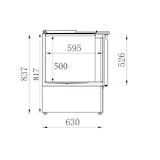 thumbnail of Gekoelde saladette met 2 deuren