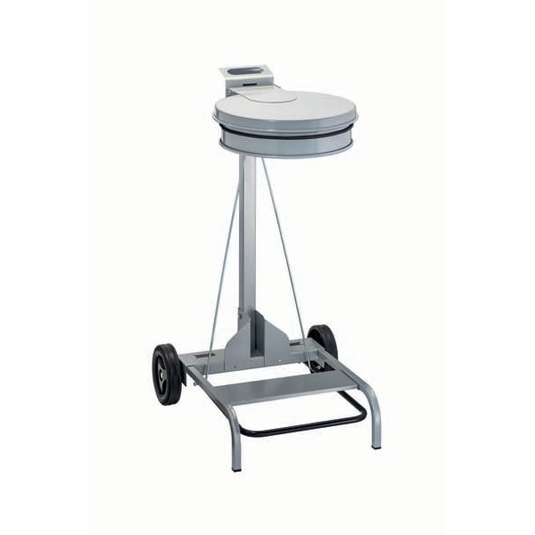 Medial International portasacco mobile 110 litri grigio