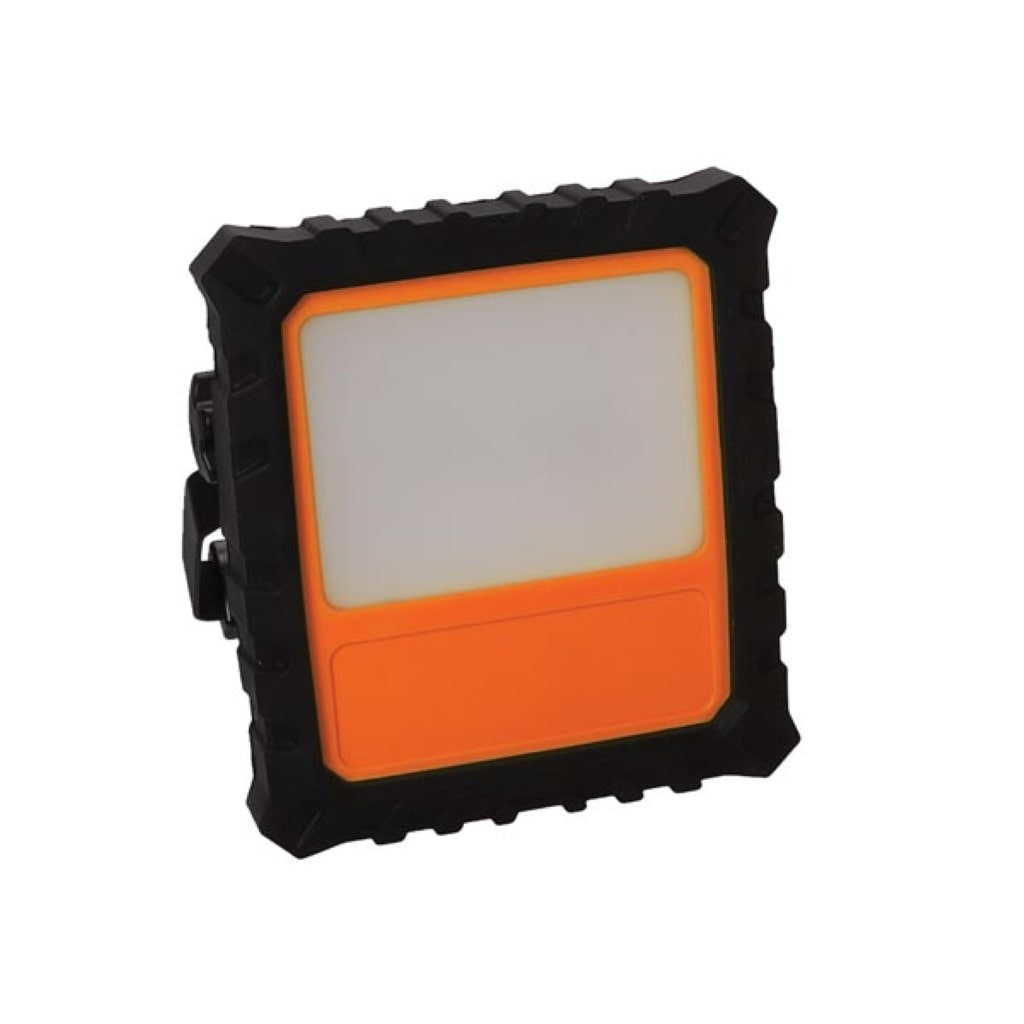 Projecteur de chantier LED rechargeable avec intensité variable, 20 W, 4000 K, IP54