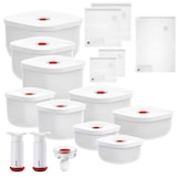 thumbnail of Guzzini - Vacuüm verpakkingsset - Vacuüm containers, verpakkingszakken, handpompen en wijnstop - SAVE-IT