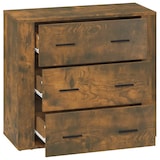 thumbnail of Helloshop26 - Buffet Sideboard Kommode Kleiderschrank Aufbewahrungsmöbel Organizer für Küche Wohnzimmer Lounge 80 x 33 x 70 cm 02_0031110