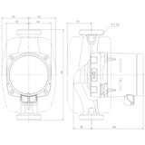 thumbnail of Grundfos Heizungspumpe ALPHA 1/25-40/180mm