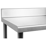 thumbnail of Royal Catering - RVS werktafel - ECO - 180 x 60 cm - 400 kg - achterwand -
