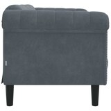 thumbnail of vidaXL Sofa 2-Sitzer Dunkelgrau Samt