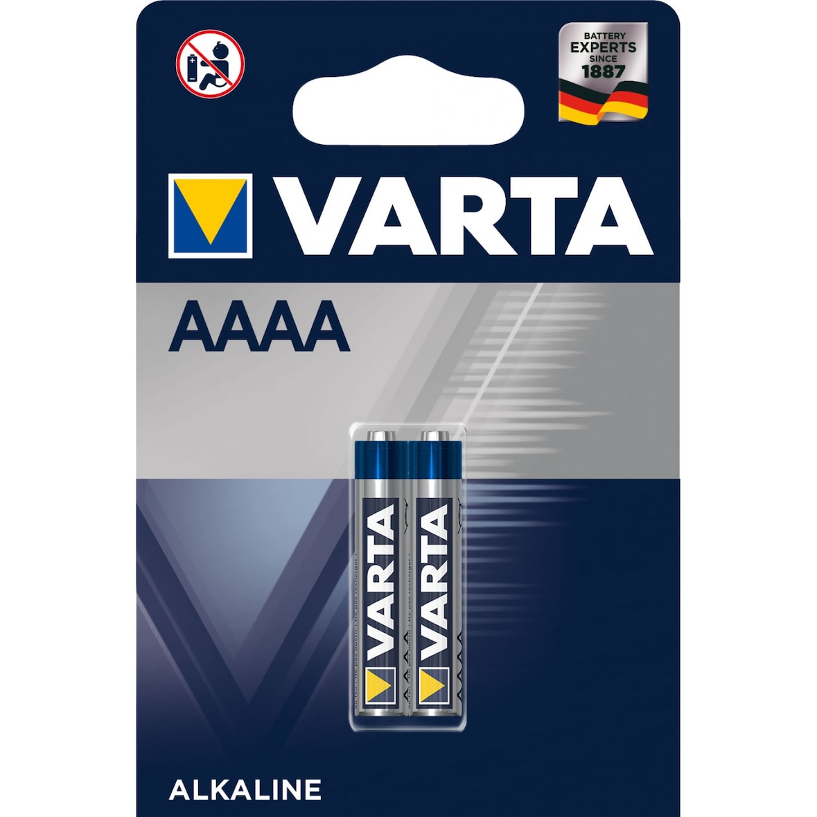 Varta aaaa bateria blister 2 uni alcalina, 1,5 v,