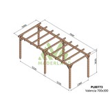 thumbnail of Pérgola de Madera Laminada Valencia (Maderland) - Gardeneas
