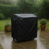 thumbnail of WellHome - 210D Polyester BBQ-hoes in zwart met draagtas