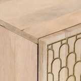 thumbnail of vidaXL Wastafelkast 62x33x58 cm massief mangohout