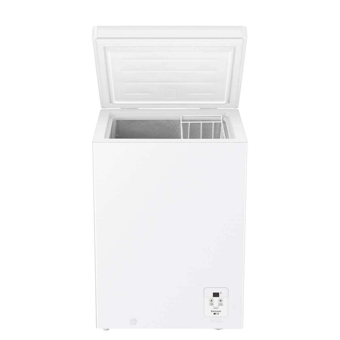 PKM Gefriertruhe GTM99D - Energieeffizienzklasse D, schnellgefrieren - Modus, 97 L, Display