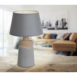 thumbnail of Näve Keramik Tischleuchte "Talia" h:31cm grau länglich