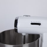 thumbnail of Amasadora y mezcladora Jata MZ670 con bol de acero inoxidable de 3,5 l. 5 velocidades. Base giratoria. 2 espirales para amasar y 2 varillas