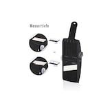 thumbnail of TNS 3000 All in ONE Gemüsehobel schwarz Gurkenhobel Küchenhobel Gemüseschneider