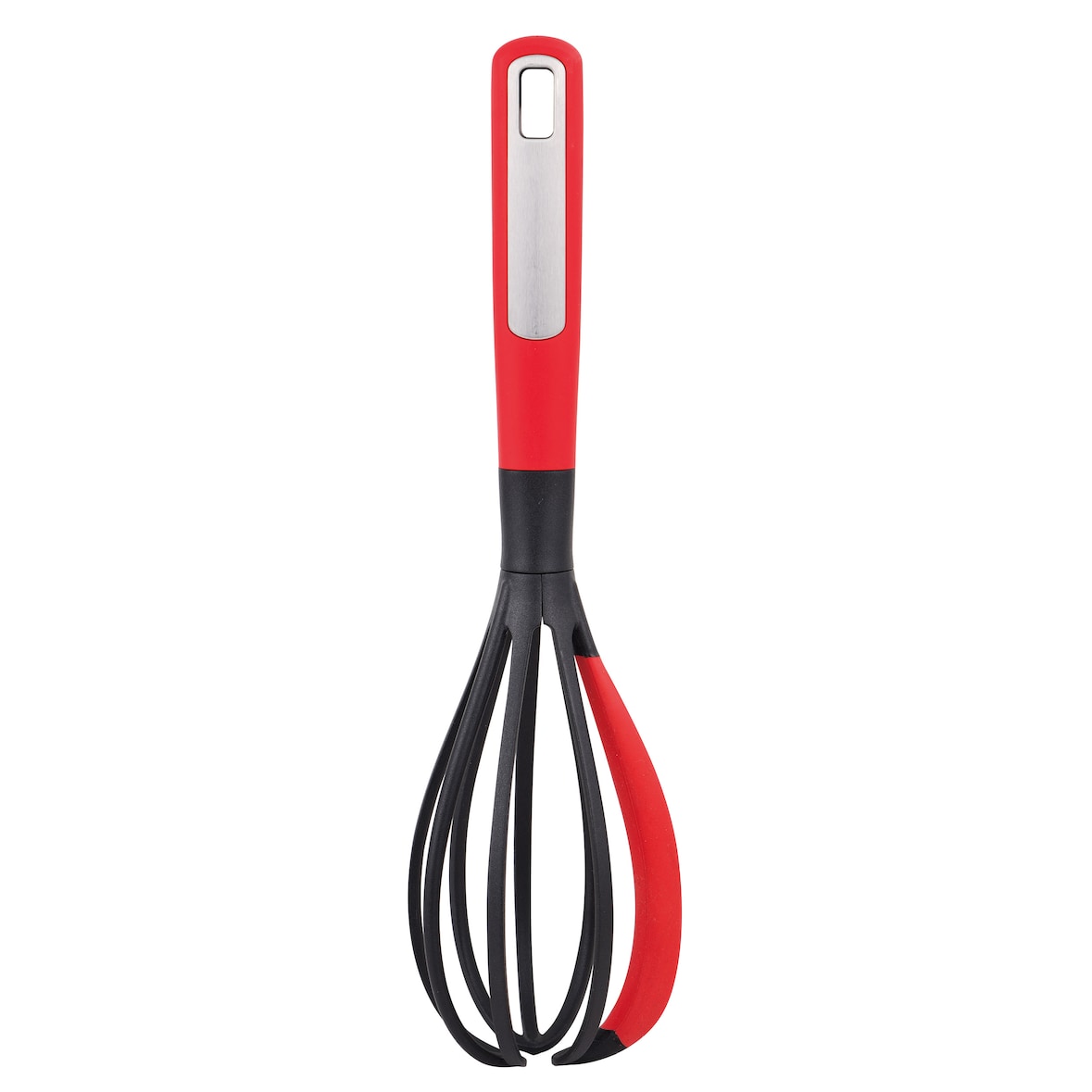 BERGNER Mars - Frusta in nylon da 30,6 cm in nero e rosso