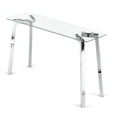 thumbnail of Oreste Luchetta CONSOLLE GILBERT piano in vetro temprato trasparente L.125 x P.40 x H.75 cm