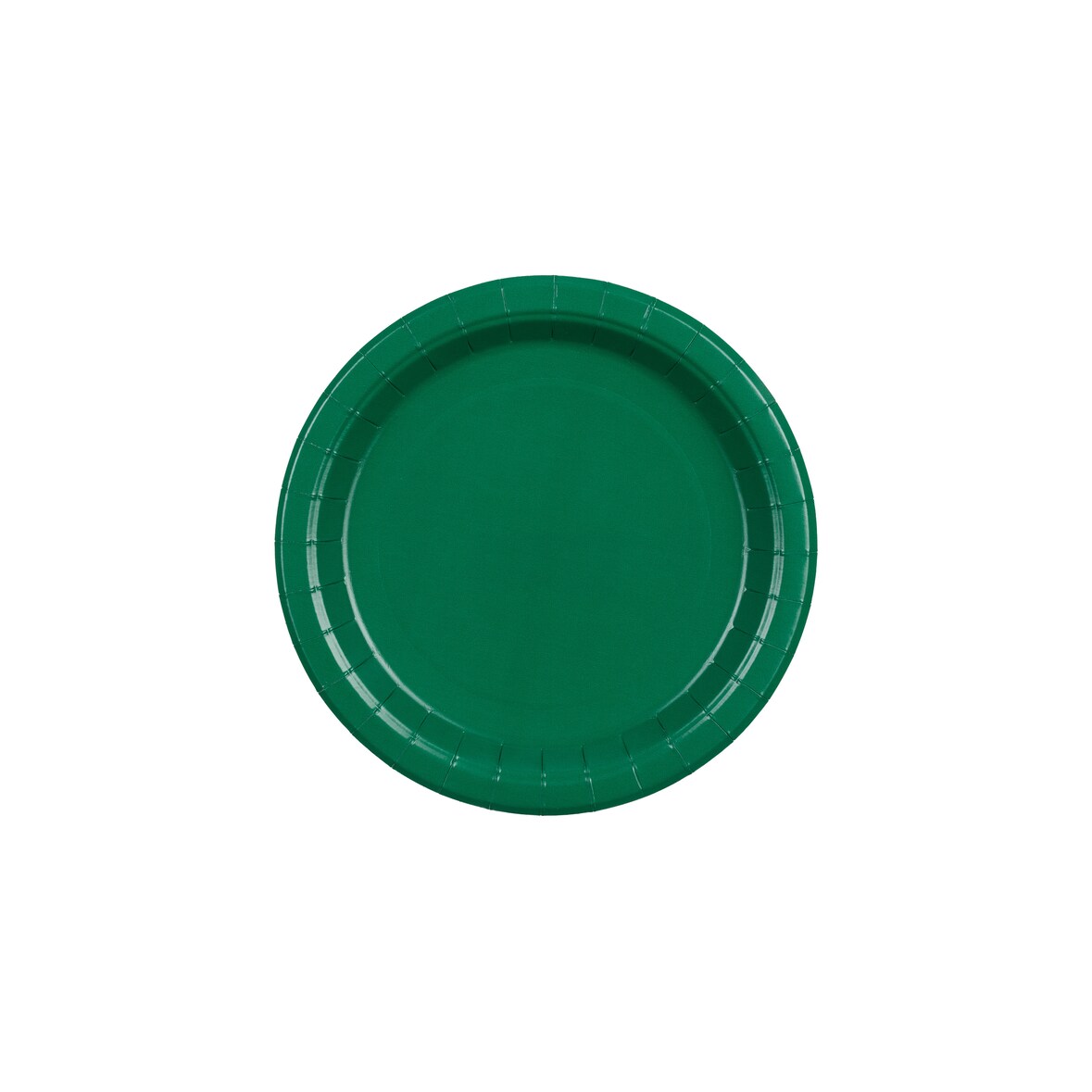 6 Pappteller 18cm Partyteller Einwegteller plastikfrei Partygeschirr Geburtstag Kindergeburtstag Partydeko Tischdeko Dunkelgrün