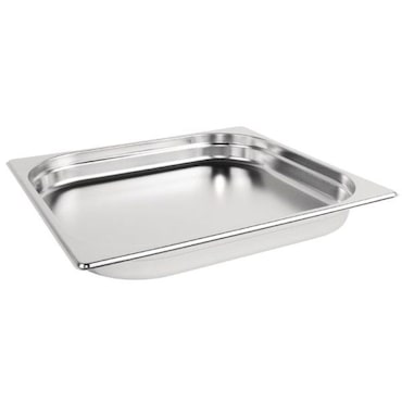 Contenitore GN Vogue in acciaio inox 4 cm GN2/3