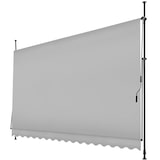 thumbnail of tectake Toldo plegable para balcón con manivela, ajustable en altura - 400 x 180 cm gris claro