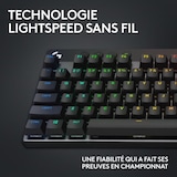 thumbnail of Clavier Gaming Mécanique Sans Fil Azerty Logitech G Pro X Tkl Lightspeed Noir