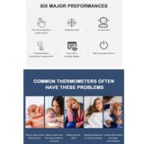 thumbnail of Thermomètre frontal infrarouge sans contact pour bébé enfants adultes Bleu YONIS