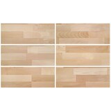 thumbnail of Massivholzbett Überlänge Seniorenbett Buche 90x220 Einzelbett hohes Bett V-60.74-09-220  Federholzrahmen inkl.