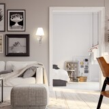 thumbnail of Relaxdays Wandlampe mit Schirm, innen, Zugschalter, Flur & Wohnzimmer, E14, Stoff, Metall, HxBxT: 28x16x19 cm, messing