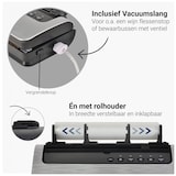 thumbnail of DESQ | Vacuümmachine | 5 standen | Rolhouder | Rolsnijder | Vacuumslang | Vacumeerzakken | Vacumeerrol