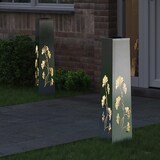 thumbnail of vidaXL Solar LED Weg Licht 2 pcs Edelstahl Edelstahl