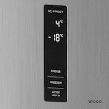 thumbnail of Wiggo WR‑CD18NFB(X) Vrijstaande Koel-Vriescombi Koelkast - 60 cm - Roestvrijstaal