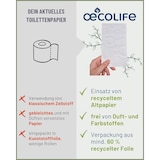 thumbnail of Toilettenpapier RECYCLING, 56 Rollen à 150 Blatt, 3-lagig, superweich, Dermatest geprüft