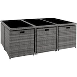 thumbnail of tectake set in rattan New York - 403821