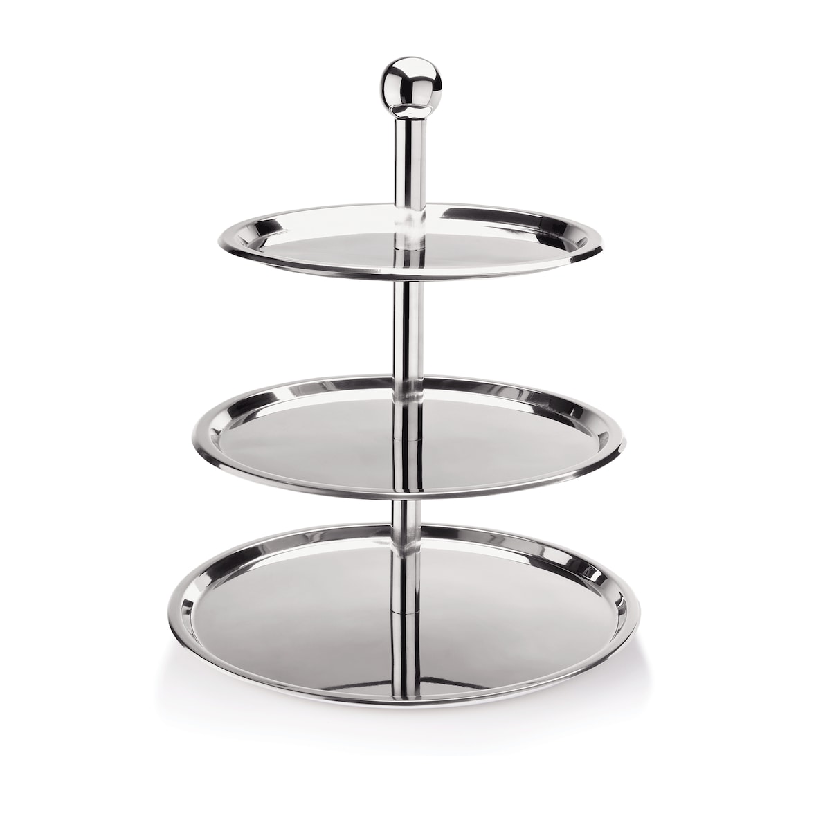 WAS Germany - Etagère, 3-stufig, 46 cm, Chromnickelstahl