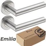 thumbnail of Türgriff Edelstahl Türgarnitur Türdrücker Türbeschlag Türklinke Innentür Bad WC EMILY BB