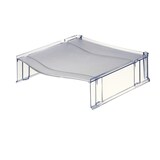 thumbnail of Leitz 5234-00-92 5234 Distanzelement Plus, für Briefkörbe Plus, grau transparent