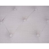 thumbnail of Poef Chesterfield, poef poef, waterafstotende stof/textiel 39x77x47cm ~ crème-beige