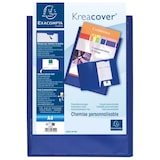 thumbnail of Exacompta 43502E 30x Präsentationsmappe aus PP 400µ, für Format DIN A4 - Kreacover - Blau