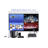 thumbnail of SpeaKa Professional SP-HDS-QMV200 4 Port HDMI Quad Multi-Viewer mit Picture in Picture-F SP-13596616