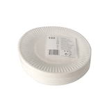 thumbnail of Starpak 100 Teller, Pappe rund Ø 18 cm weiss (90019, 100 Stück)