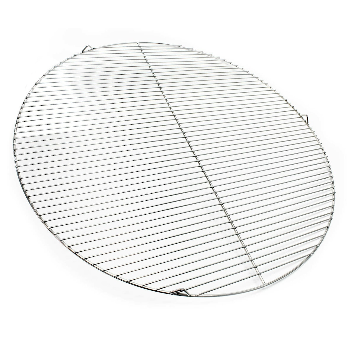 Helloshop26 - Grille acier inoxydable ronde 80 cm barbecue charbon bois /à gaz /pivotant 16_0001853