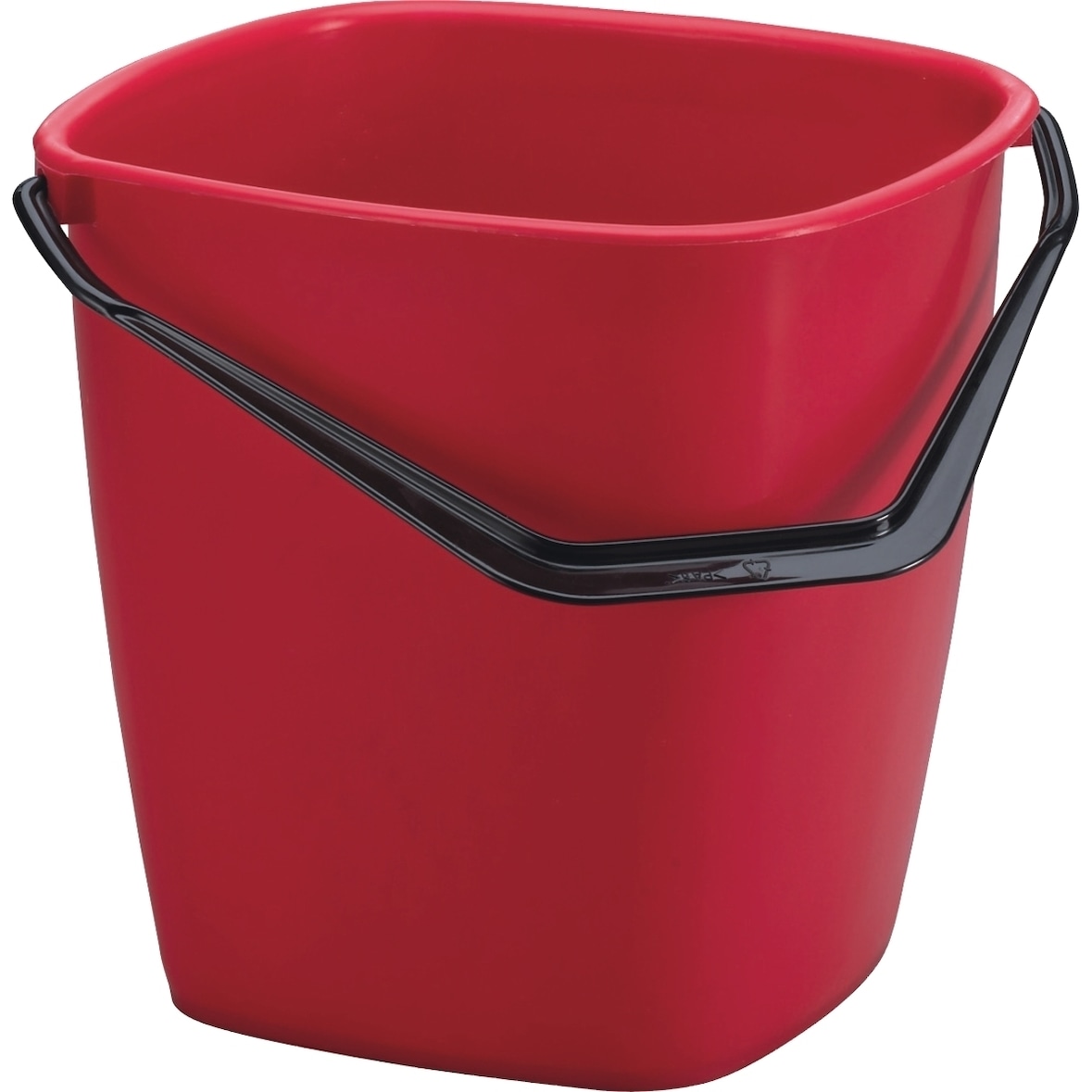 Eimer Bucket 9,5l rot Packung mit 6 Stück