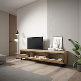 thumbnail of Mueble TV, Televisión, 240x35x57cm, Diseño industrial, Roble _501_2