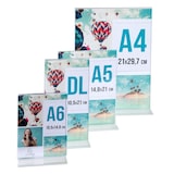 thumbnail of Exacompta 86158D 30x Tischaufsteller A6 T-Form Hochformat - Kristall